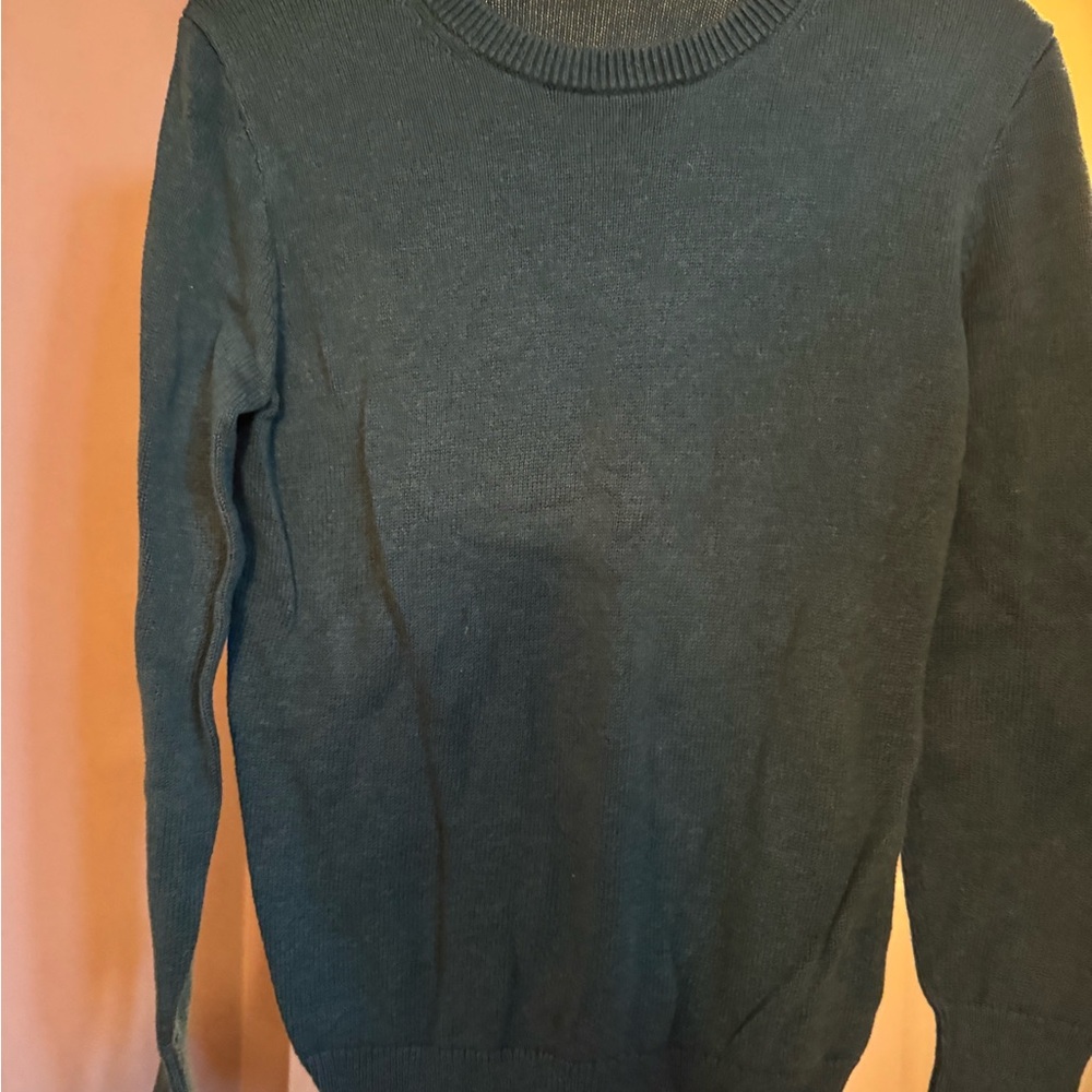 Crewcuts Kids Dark Green Sweater